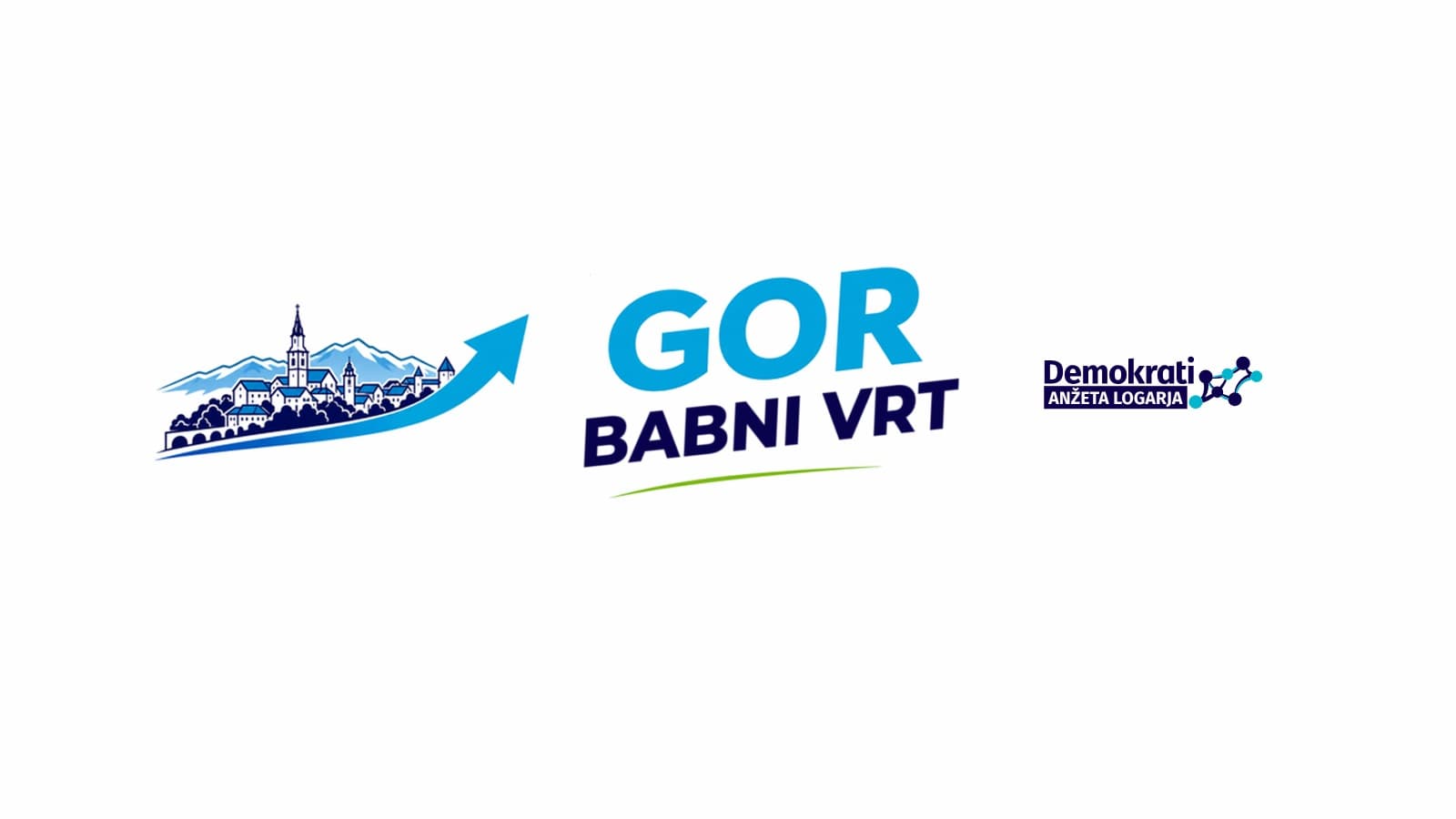 GOR Babni Vrt – Demokrati Anžeta Logarja (vodoravni logotip)