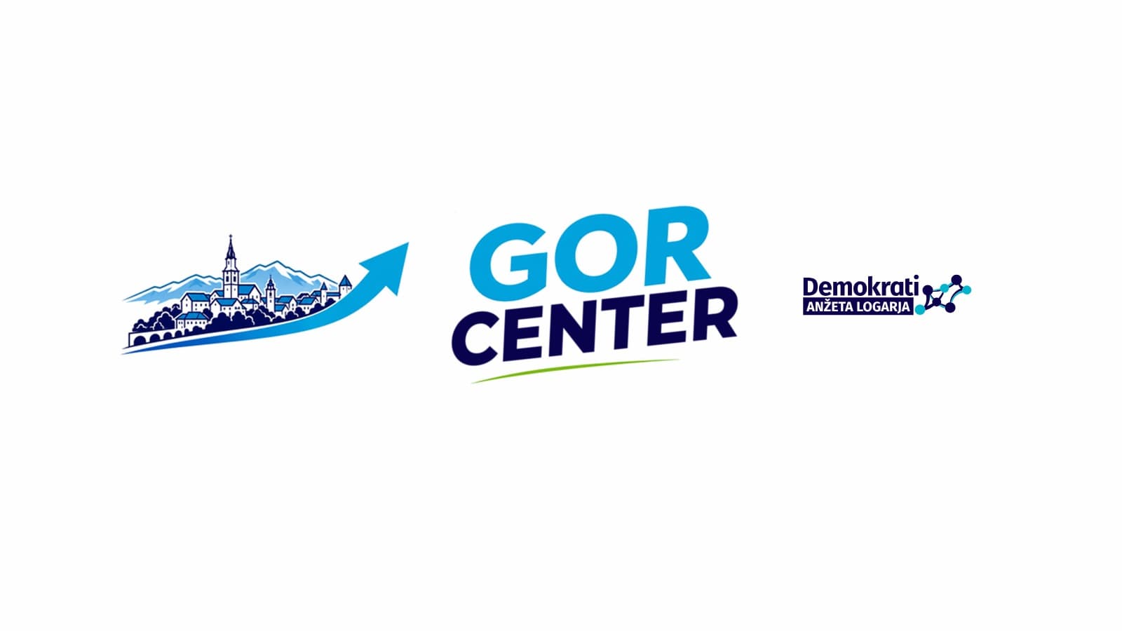 GOR Center – Demokrati Anžeta Logarja (vodoravni logotip)
