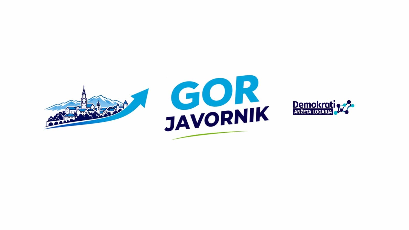 GOR Javornik – Demokrati Anžeta Logarja (vodoravni logotip)