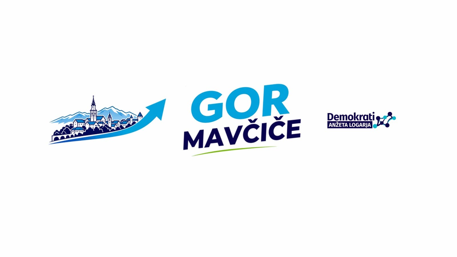 GOR Mavčiče – Demokrati Anžeta Logarja (vodoravni logotip)
